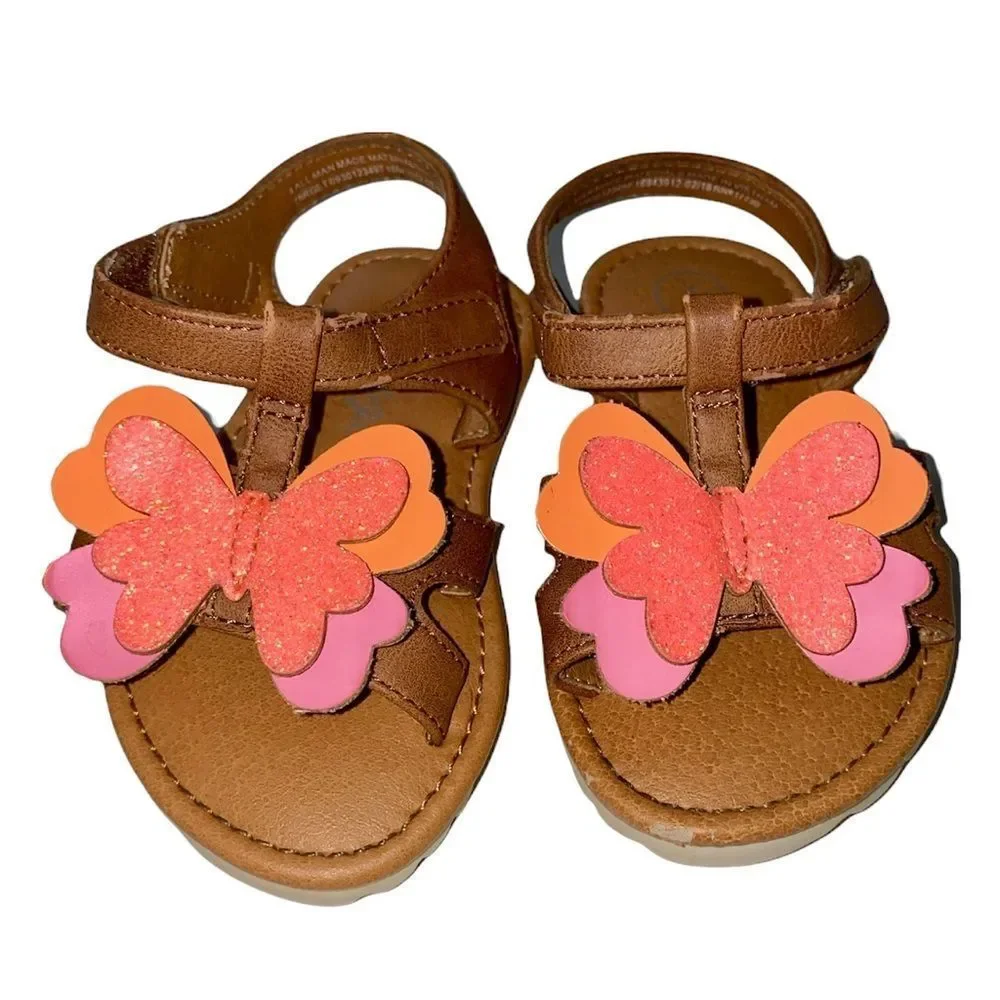 🩷3/$13🩷 Cat & Jack butterfly sandals